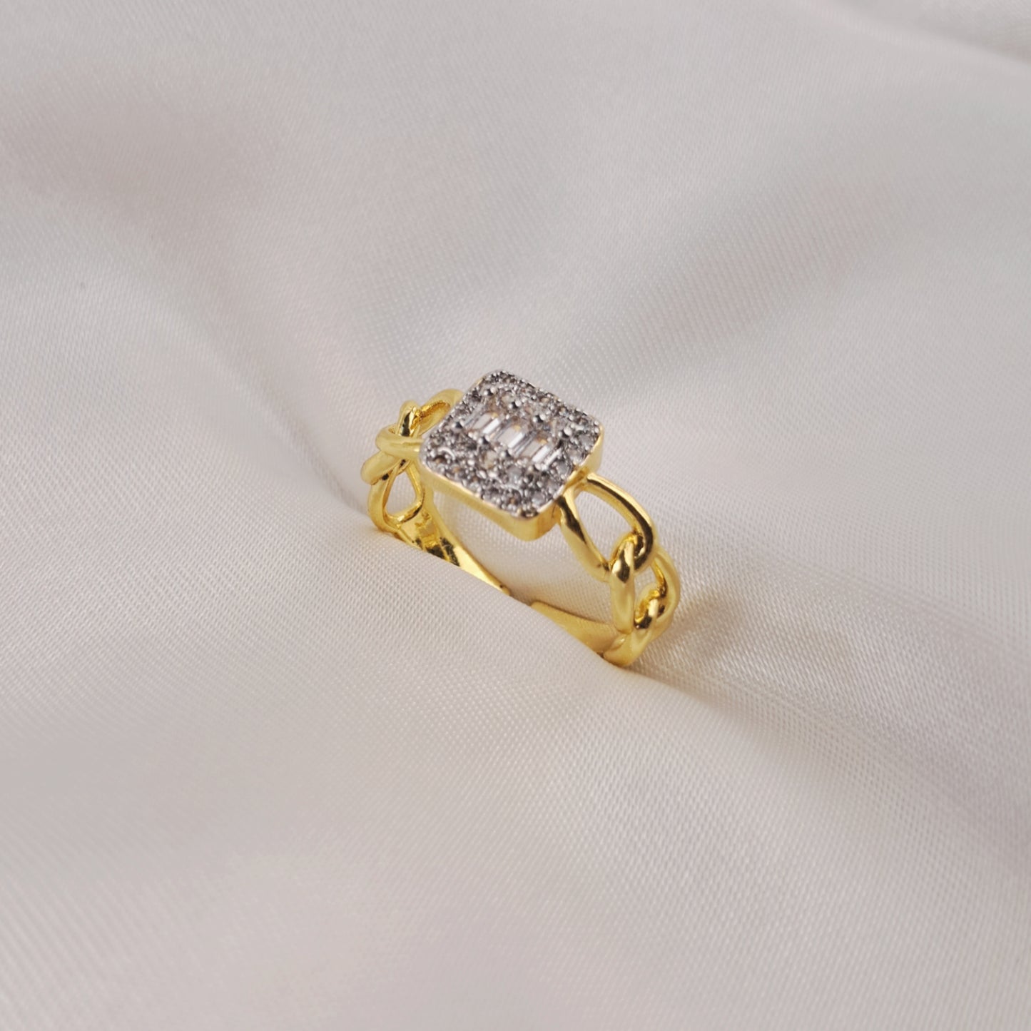 Square mix color ring