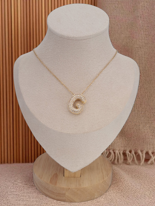 straus letter G necklace - gold