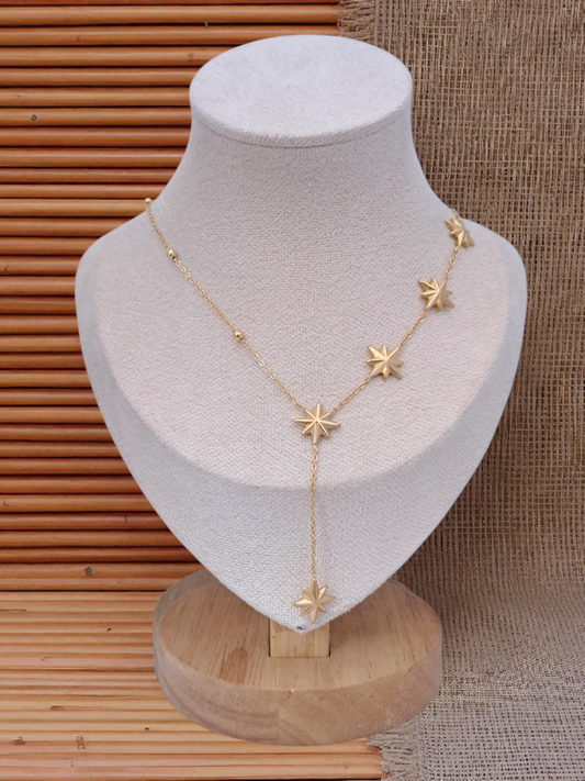 Y North Star stainless steel necklace