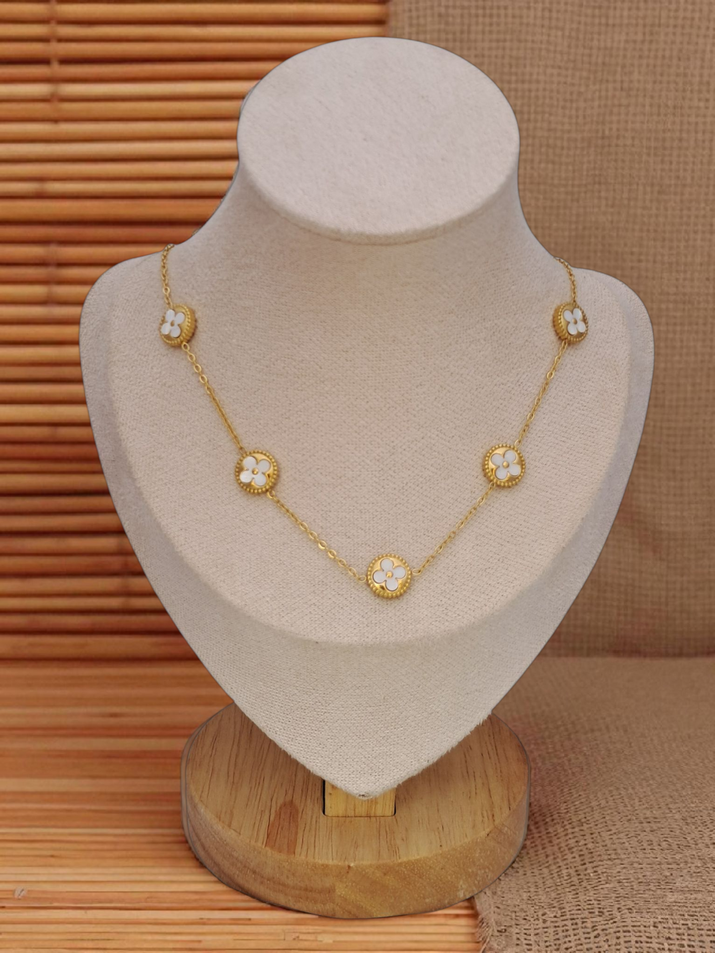 Double face LV necklace