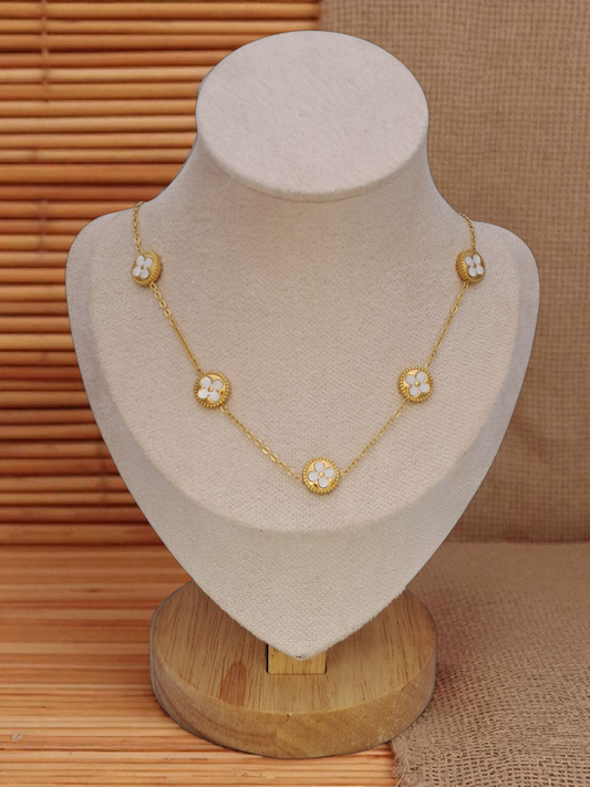 Double face LV necklace