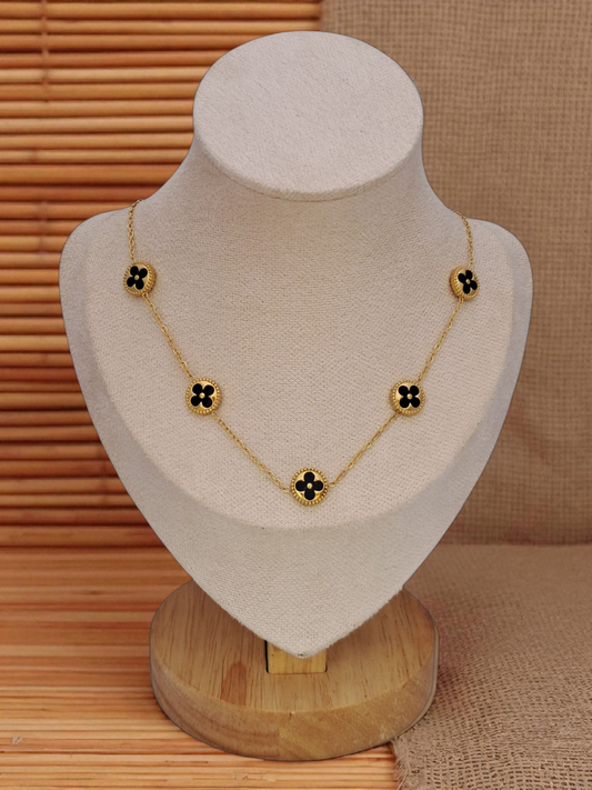 Double face LV necklace