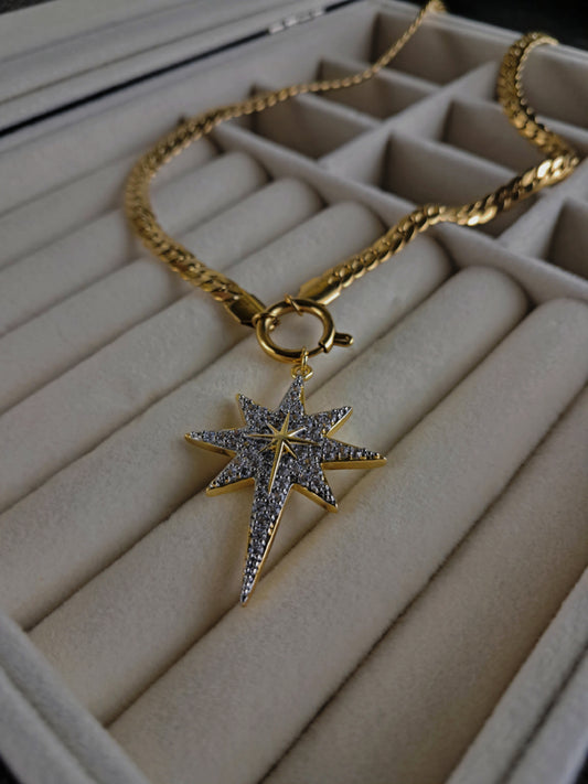 "Elegant Star Pendant"